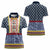 Toghu Bamenda Women Polo Shirt Cameroon North West Traditional Pattern