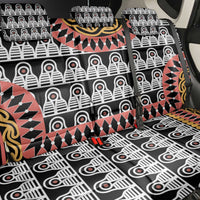 Cameroon Toghu Traditional Pattern Back Car Seat Cover