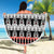 Cameroon Toghu Traditional Pattern Beach Blanket