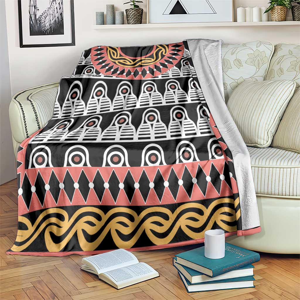 Cameroon Toghu Traditional Pattern Blanket