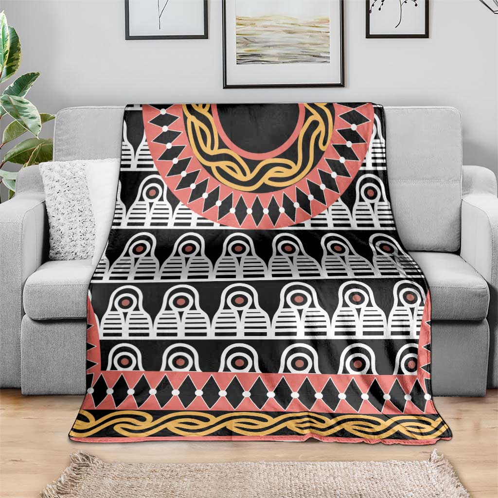 Cameroon Toghu Traditional Pattern Blanket