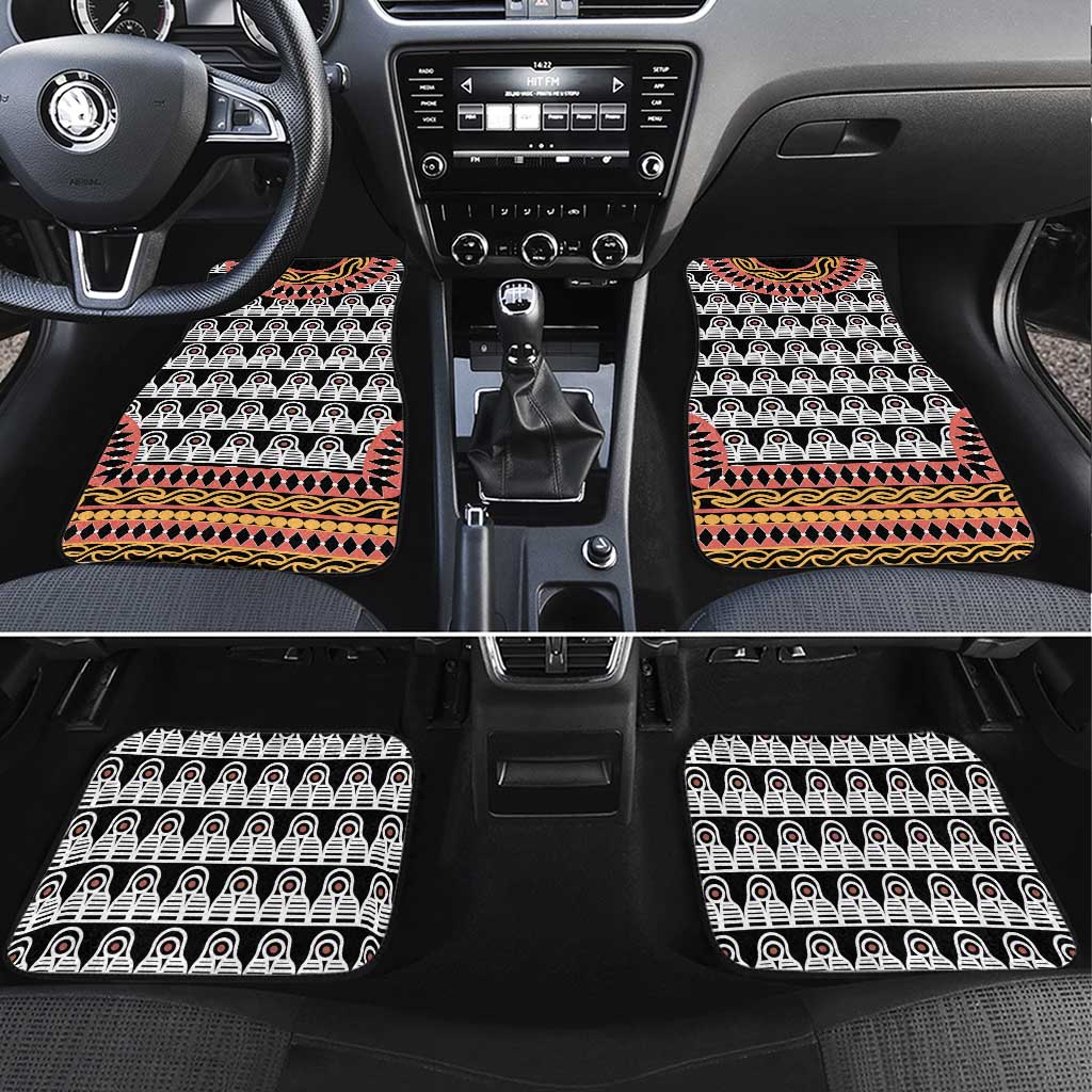 Cameroon Toghu Traditional Pattern Car Mats