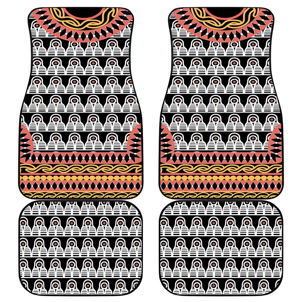 Cameroon Toghu Traditional Pattern Car Mats