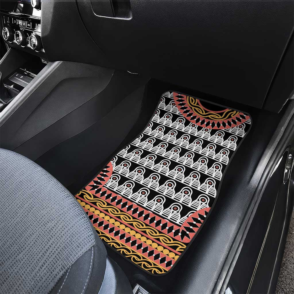 Cameroon Toghu Traditional Pattern Car Mats