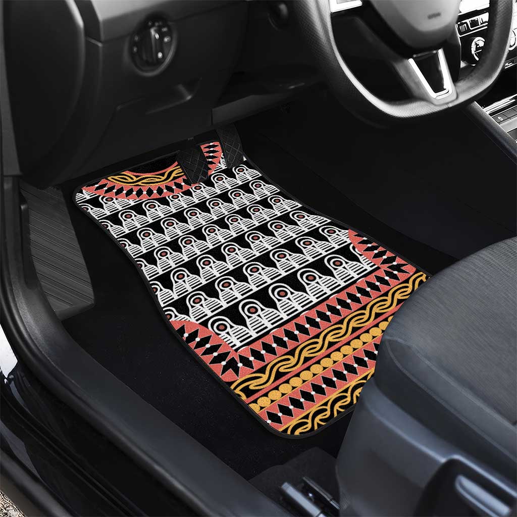 Cameroon Toghu Traditional Pattern Car Mats