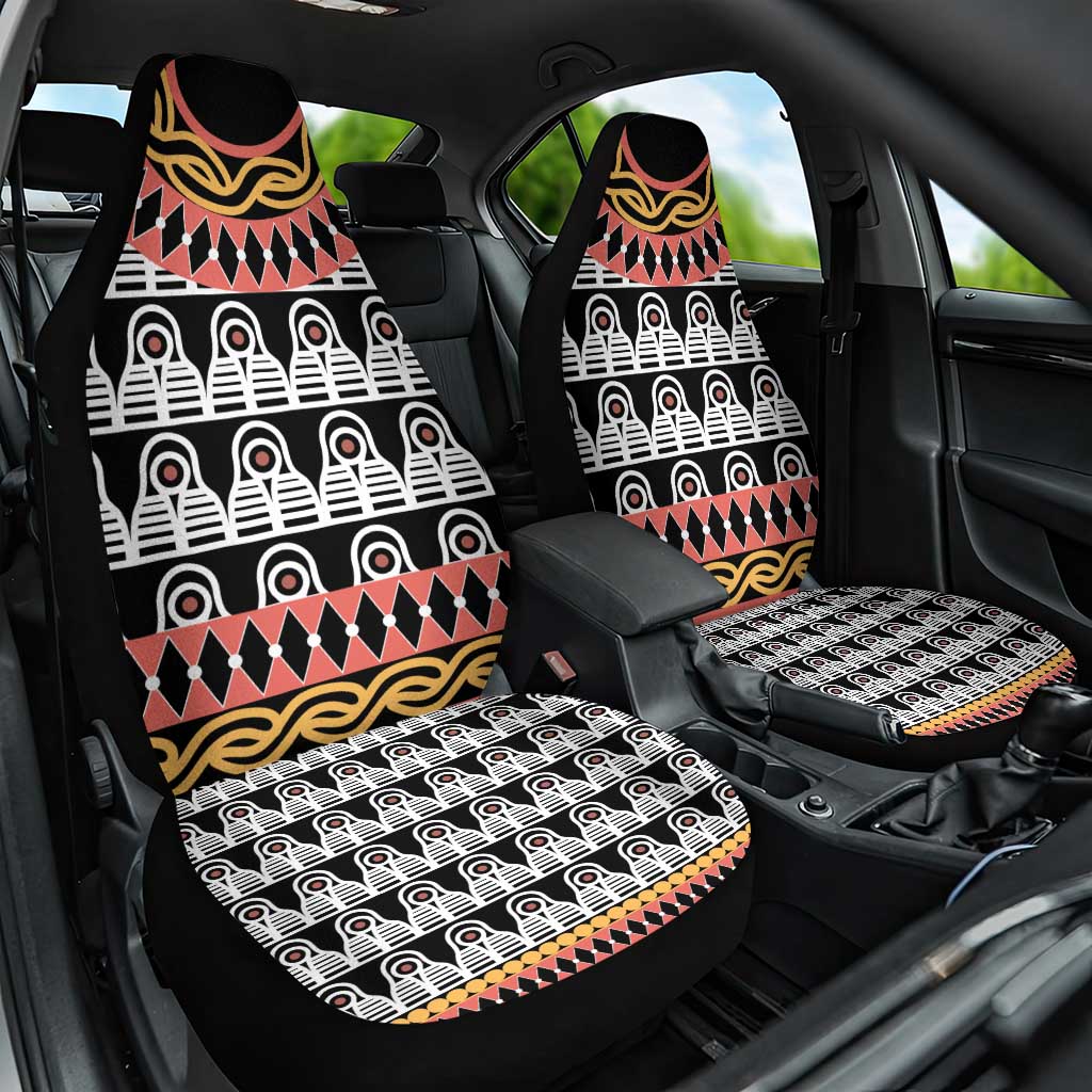 Cameroon Toghu Traditional Pattern Car Seat Cover