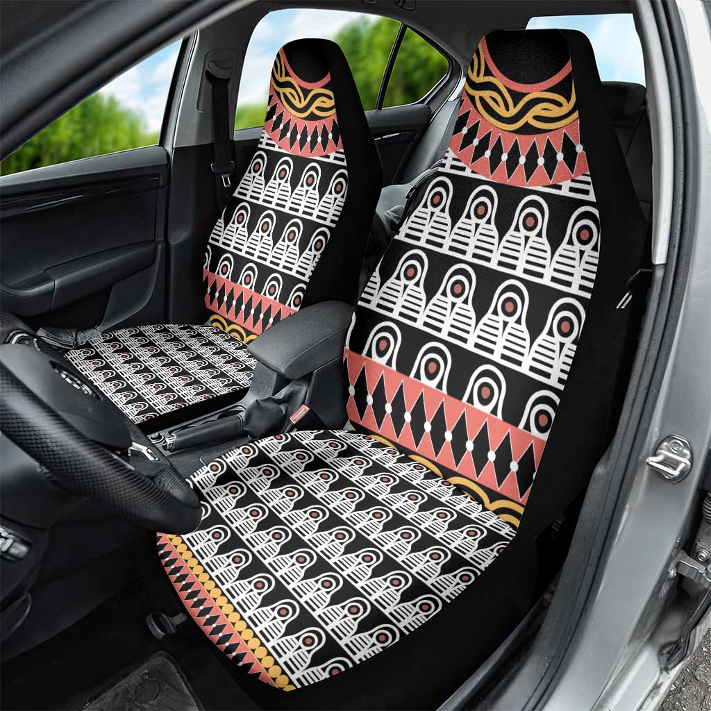 Cameroon Toghu Traditional Pattern Car Seat Cover