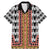 Cameroon Toghu Traditional Pattern Family Matching Mermaid Dress and Hawaiian Shirt