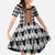 Cameroon Toghu Traditional Pattern Family Matching Puletasi and Hawaiian Shirt