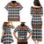 Cameroon Toghu Traditional Pattern Family Matching Puletasi and Hawaiian Shirt