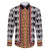 Cameroon Toghu Traditional Pattern Family Matching Short Sleeve Bodycon Dress and Hawaiian Shirt