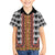 Cameroon Toghu Traditional Pattern Family Matching Short Sleeve Bodycon Dress and Hawaiian Shirt