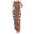 Cameroon Toghu Traditional Pattern Family Matching Tank Maxi Dress and Hawaiian Shirt