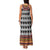 Cameroon Toghu Traditional Pattern Family Matching Tank Maxi Dress and Hawaiian Shirt