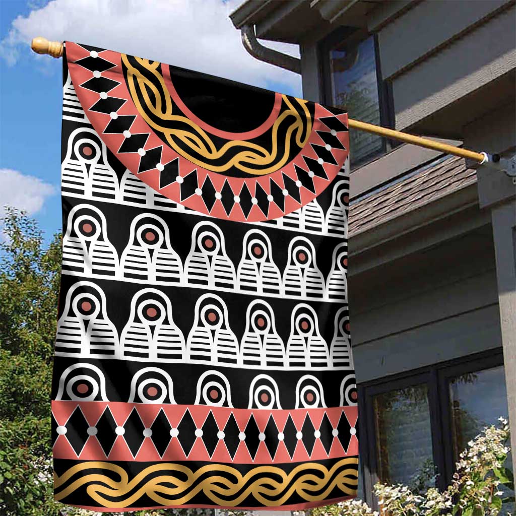 Cameroon Toghu Traditional Pattern Garden Flag