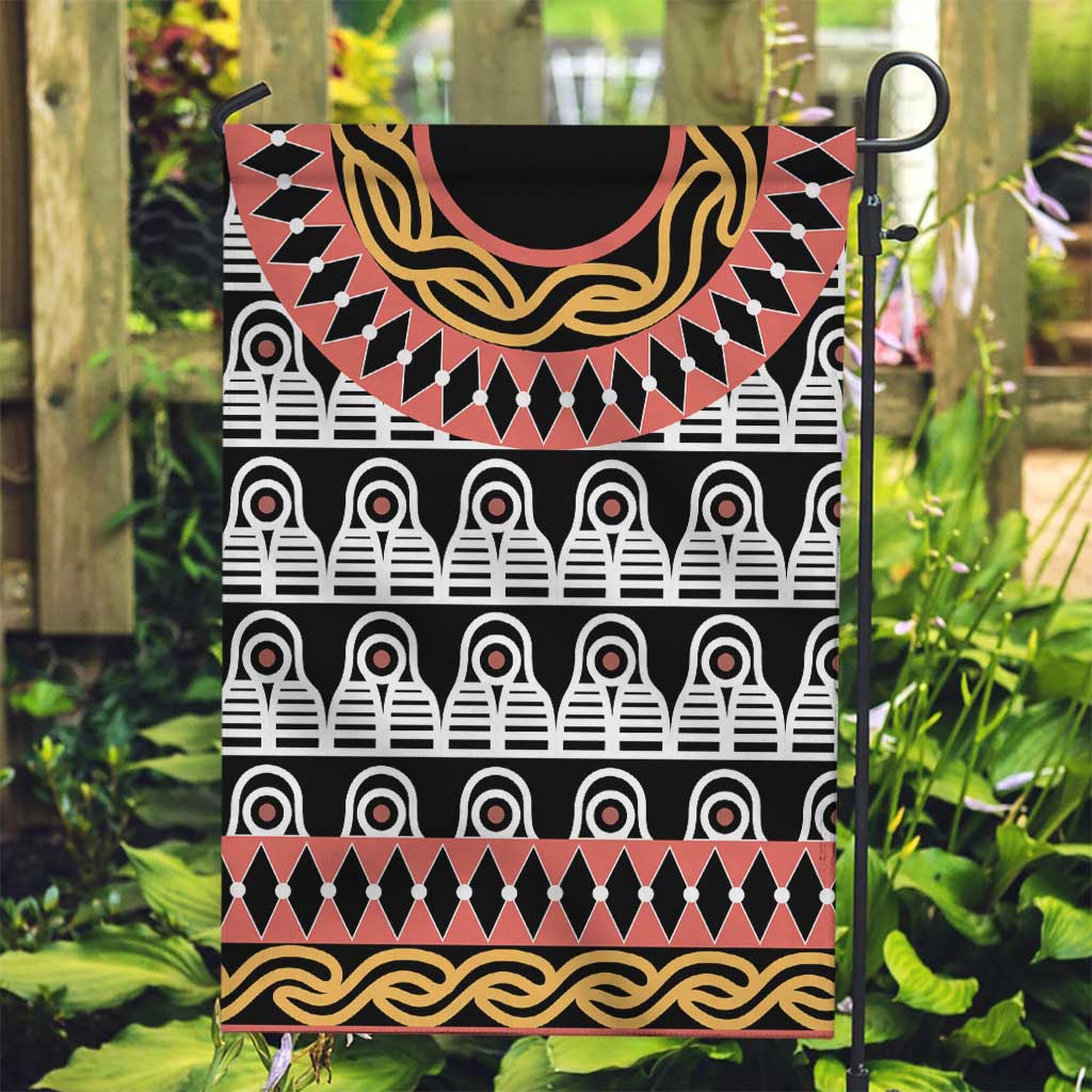 Cameroon Toghu Traditional Pattern Garden Flag