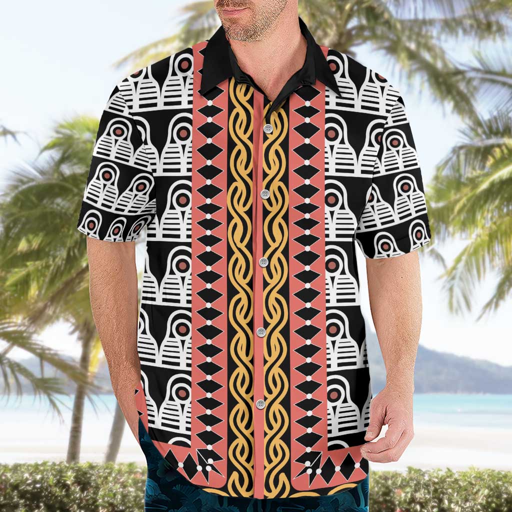 Cameroon Toghu Traditional Pattern Hawaiian Shirt