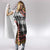 Cameroon Toghu Traditional Pattern Hooded Blanket