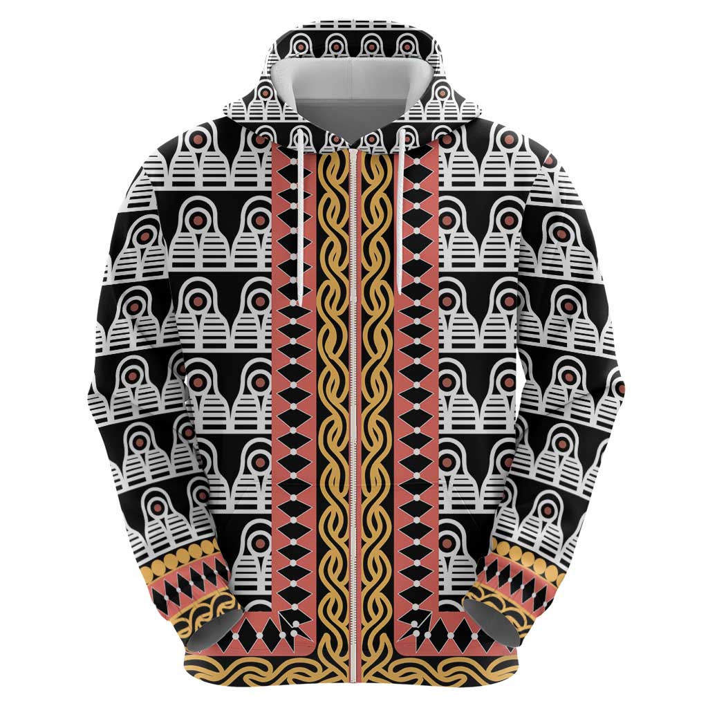 Cameroon Toghu Traditional Pattern Hoodie