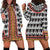 Cameroon Toghu Traditional Pattern Hoodie Dress