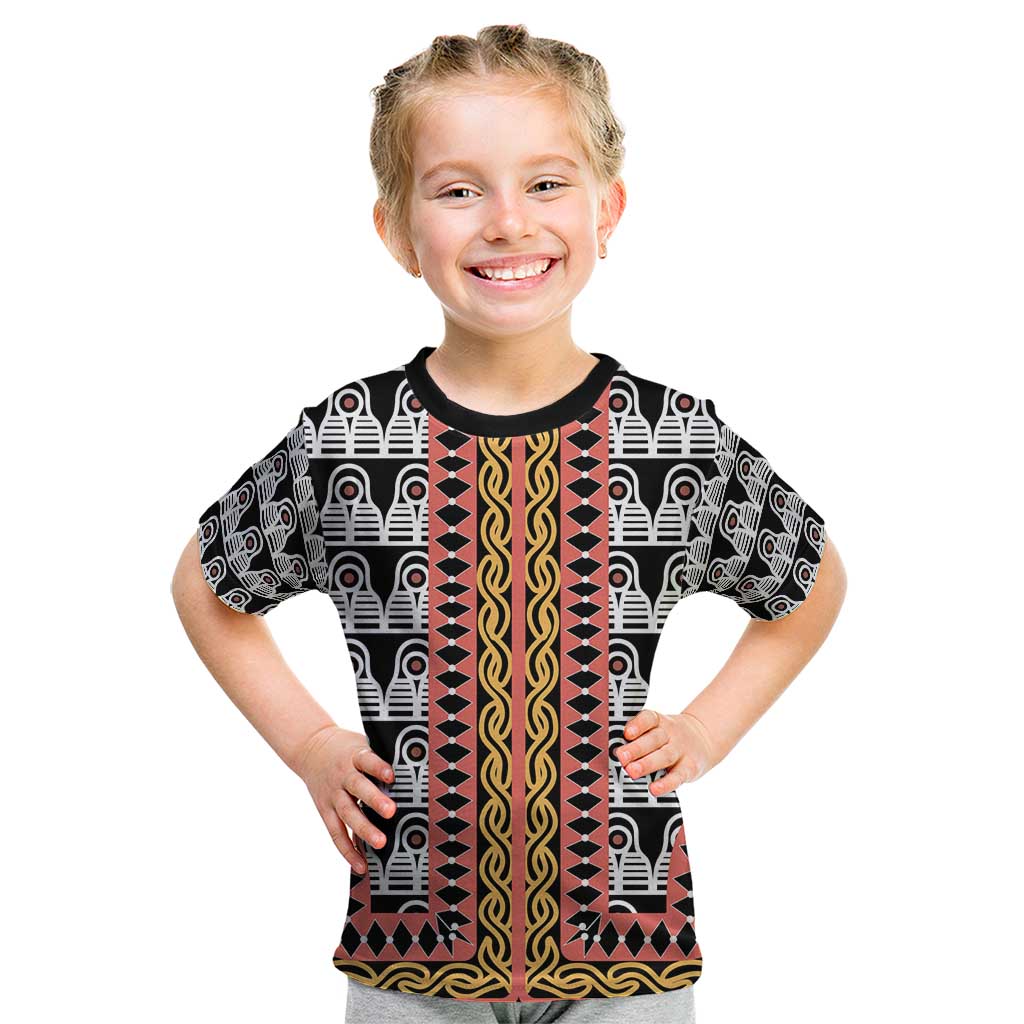 Cameroon Toghu Traditional Pattern Kid T Shirt