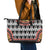 Cameroon Toghu Traditional Pattern Leather Tote Bag