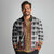 Cameroon Toghu Traditional Pattern Long Sleeve Polo Shirt