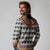 Cameroon Toghu Traditional Pattern Long Sleeve Polo Shirt
