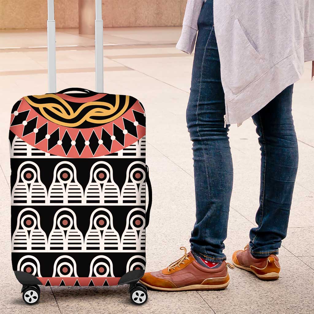 Cameroon Toghu Traditional Pattern Luggage Cover