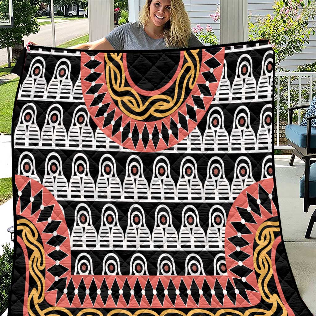 Cameroon Toghu Traditional Pattern Quilt