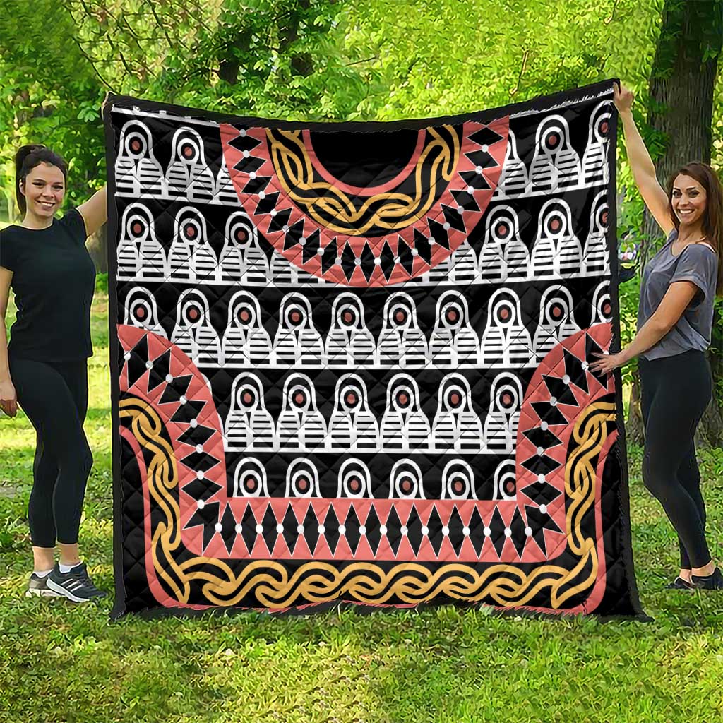 Cameroon Toghu Traditional Pattern Quilt