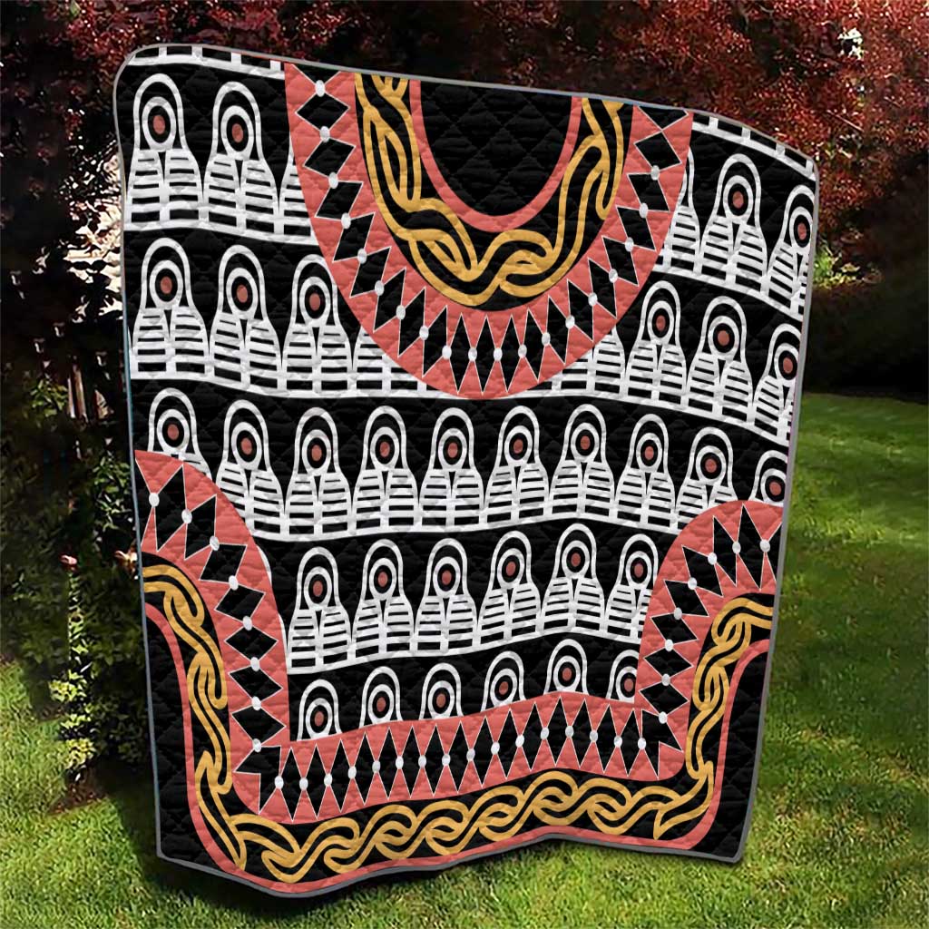 Cameroon Toghu Traditional Pattern Quilt