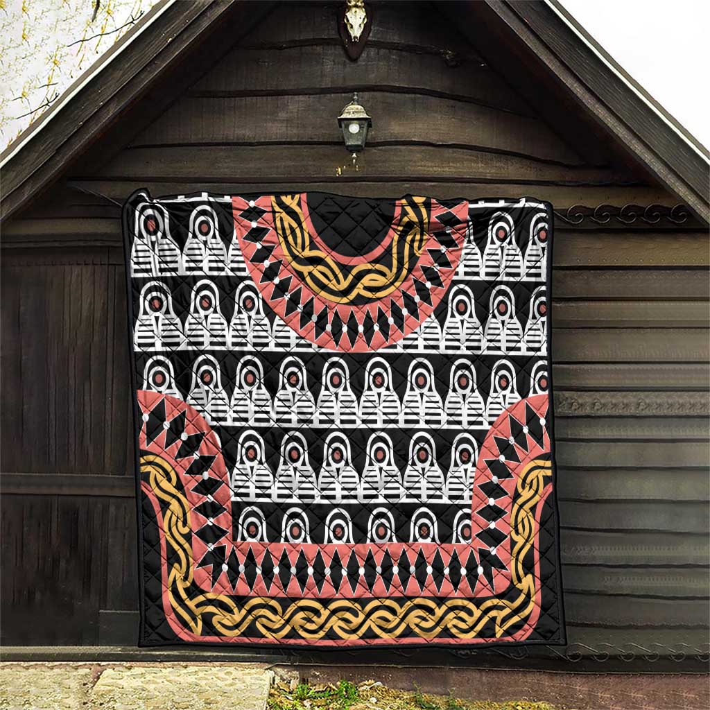 Cameroon Toghu Traditional Pattern Quilt