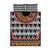 Cameroon Toghu Traditional Pattern Quilt Bed Set