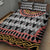 Cameroon Toghu Traditional Pattern Quilt Bed Set