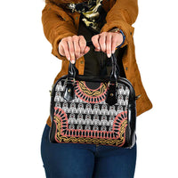 Cameroon Toghu Traditional Pattern Shoulder Handbag