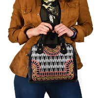 Cameroon Toghu Traditional Pattern Shoulder Handbag