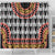 Cameroon Toghu Traditional Pattern Shower Curtain