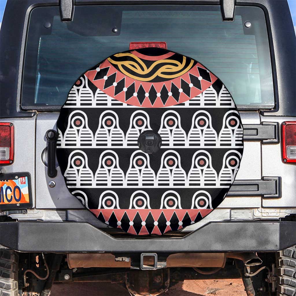 Cameroon Toghu Traditional Pattern Spare Tire Cover