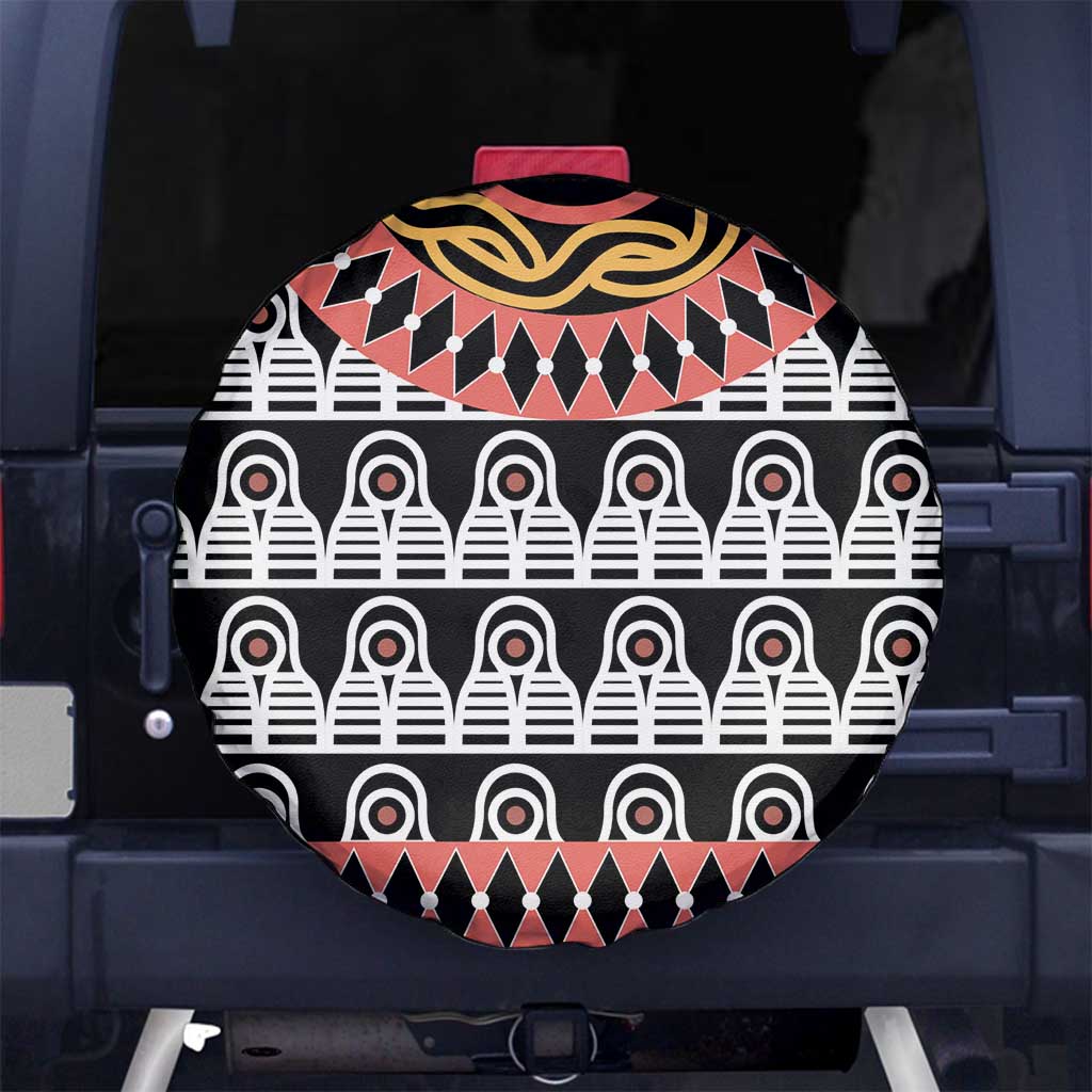 Cameroon Toghu Traditional Pattern Spare Tire Cover