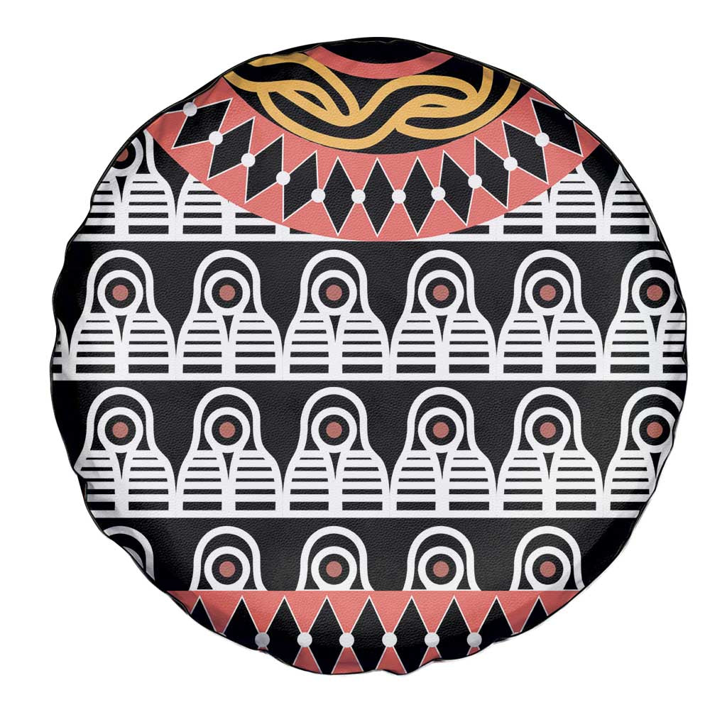 Cameroon Toghu Traditional Pattern Spare Tire Cover