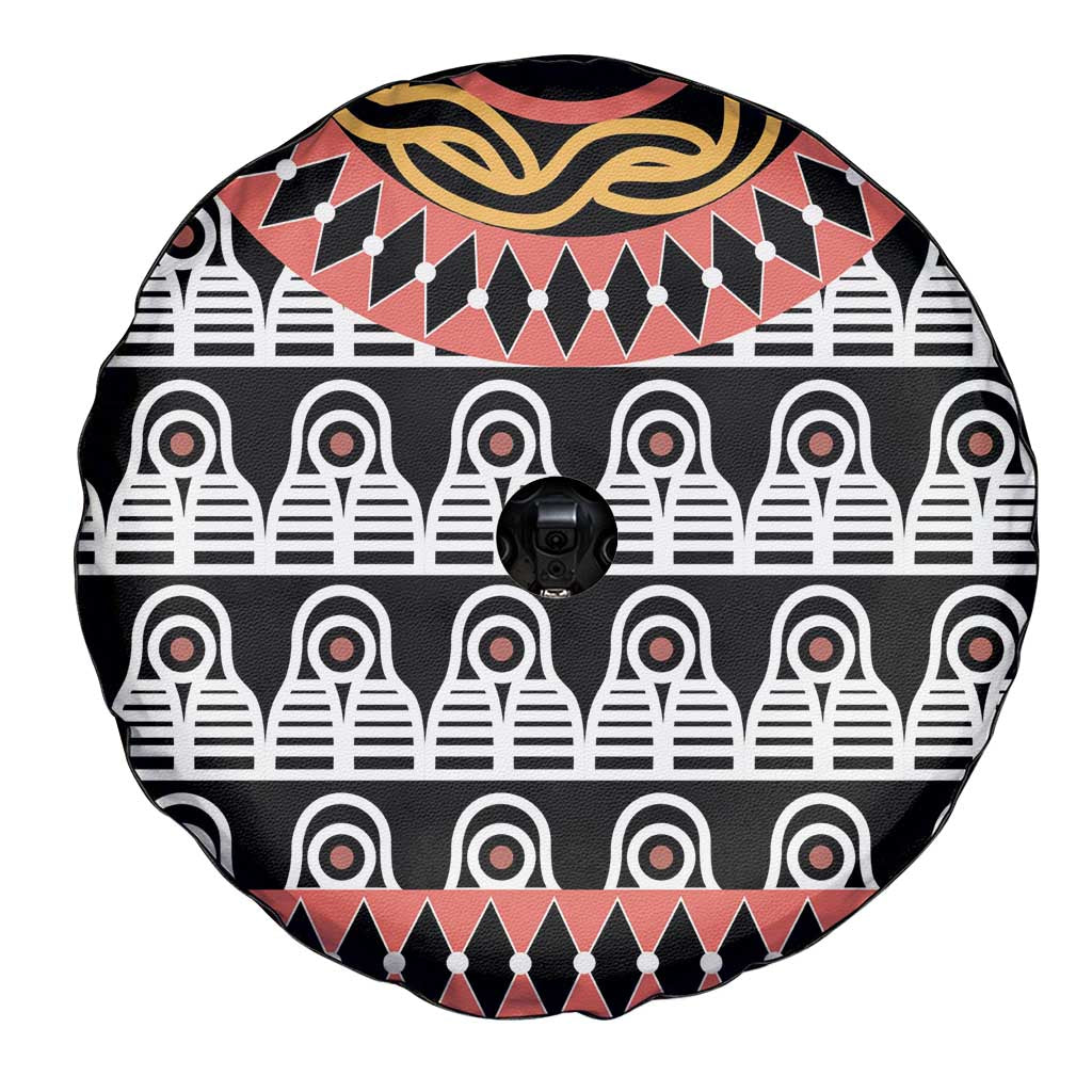 Cameroon Toghu Traditional Pattern Spare Tire Cover