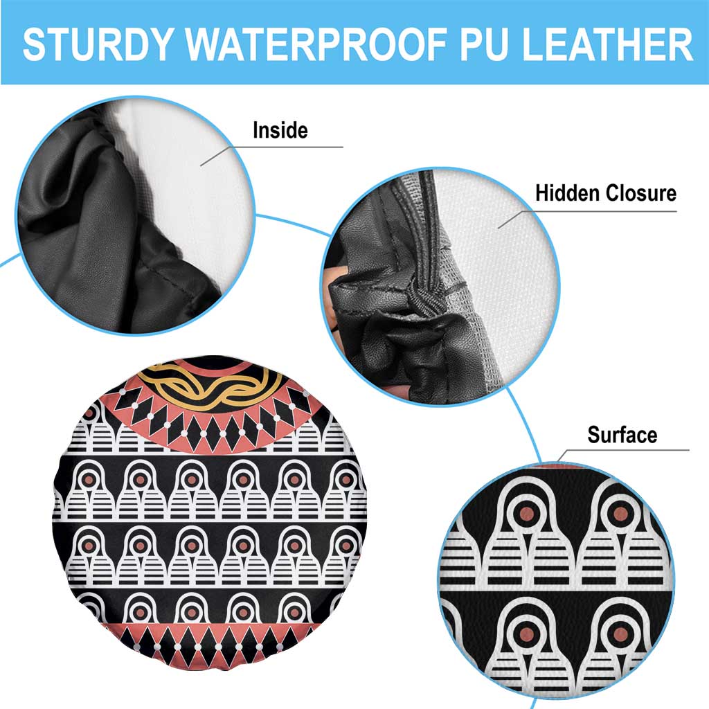 Cameroon Toghu Traditional Pattern Spare Tire Cover
