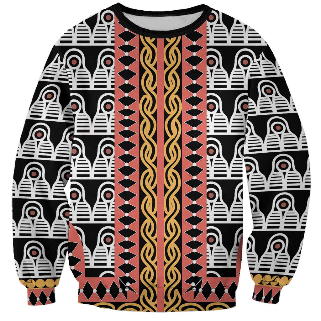 Cameroon Toghu Traditional Pattern Sweatshirt