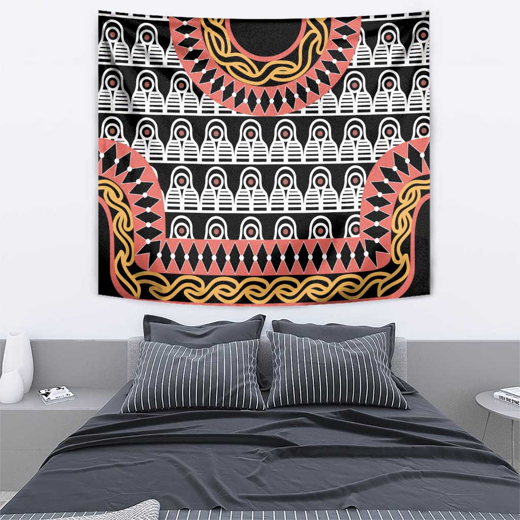 Cameroon Toghu Traditional Pattern Tapestry