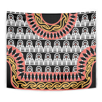 Cameroon Toghu Traditional Pattern Tapestry