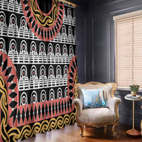 Cameroon Toghu Traditional Pattern Window Curtain