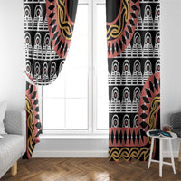 Cameroon Toghu Traditional Pattern Window Curtain