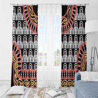 Cameroon Toghu Traditional Pattern Window Curtain