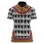 Cameroon Toghu Traditional Pattern Women Polo Shirt